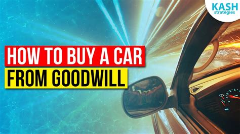 goodwill free car program.